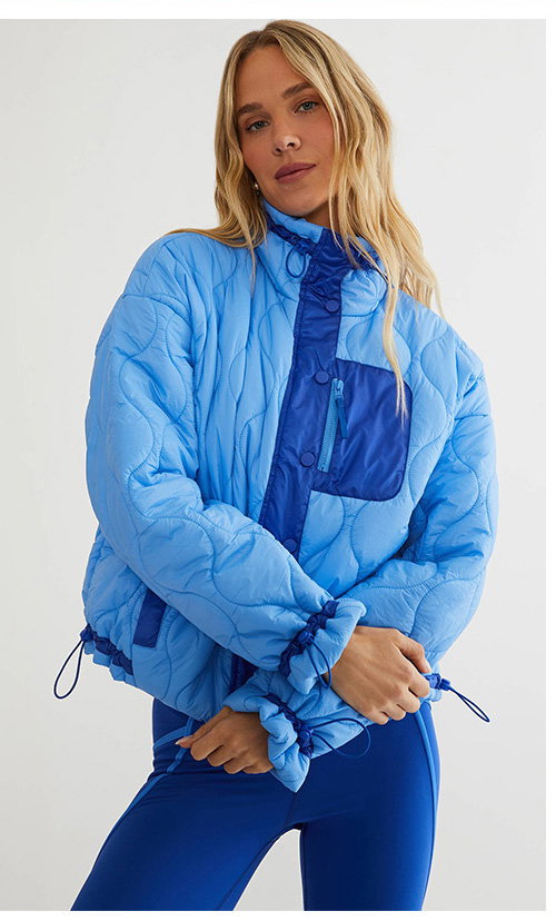 Blue jacket
