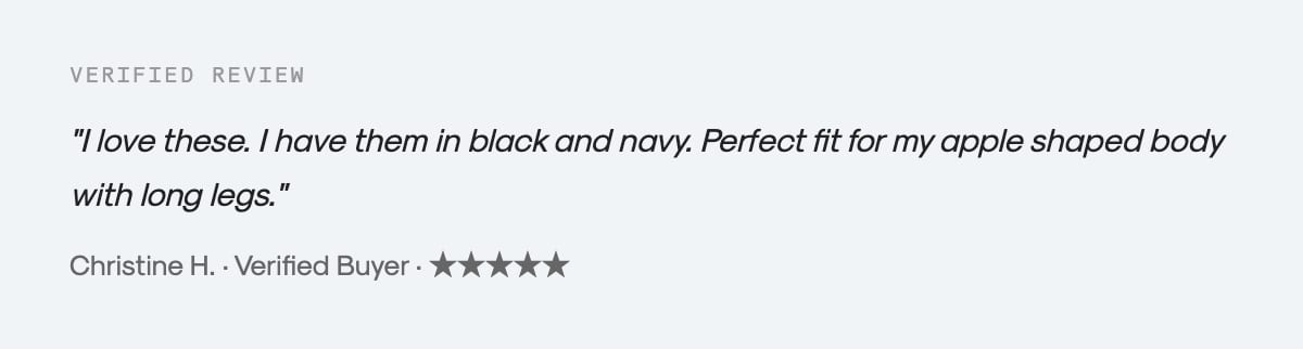 Verified customer review of the Kinetic Pintuck Pant