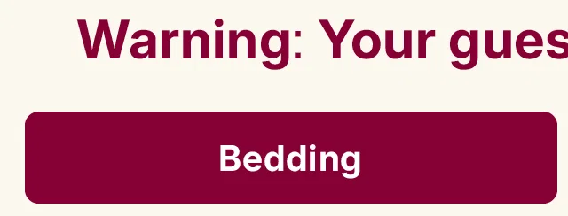 bedding
