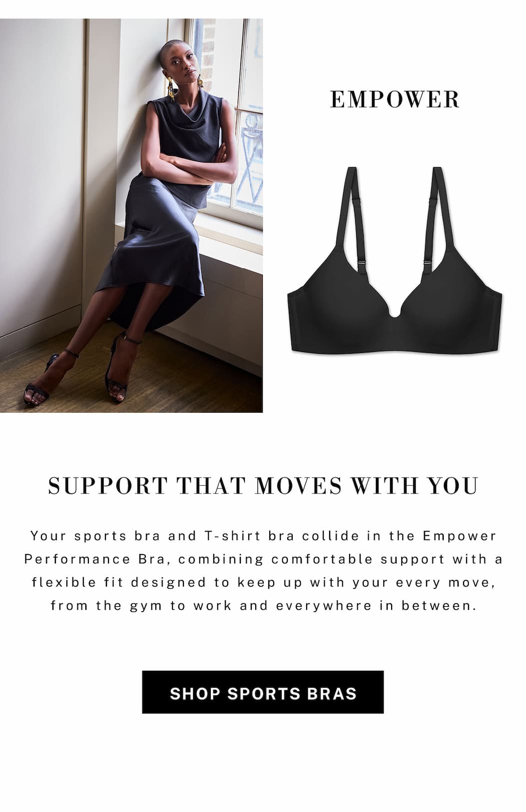 Support that moves with you.