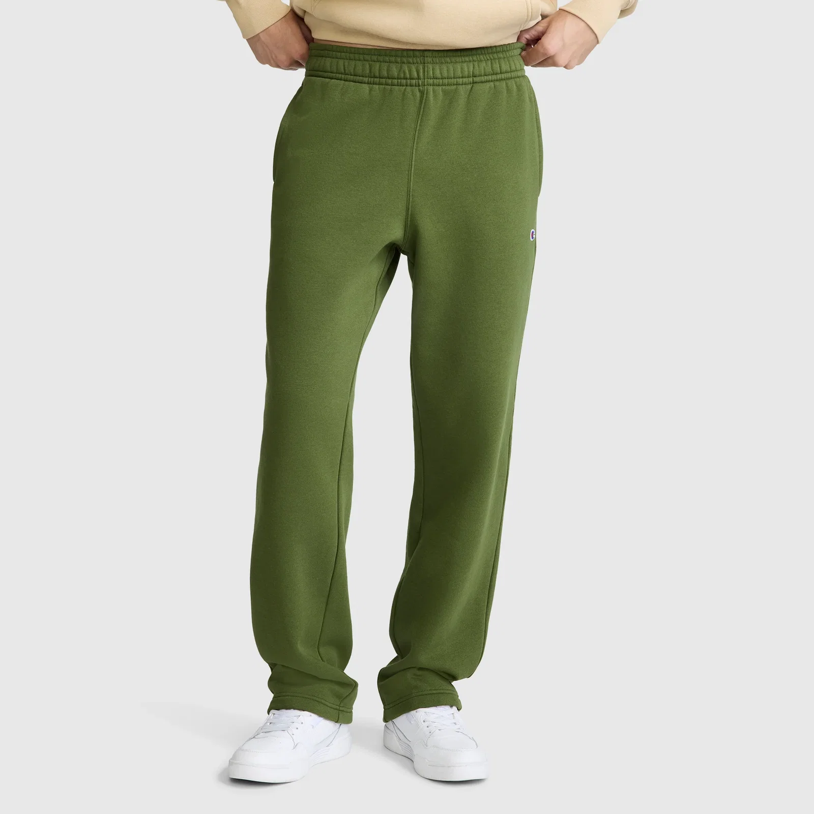Image of Powerblend Sweatpants, Open Hem, C Logo