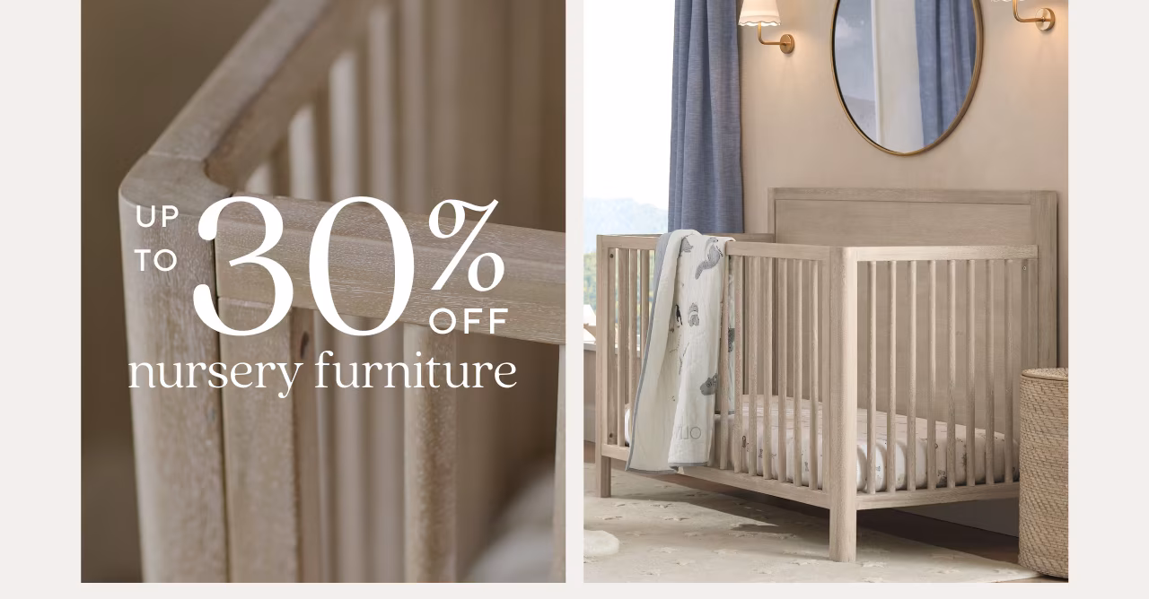 up to 30% off nursery furniture