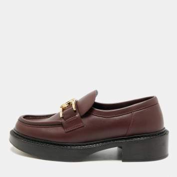 Academy Size 38.5 Burgundy Lea