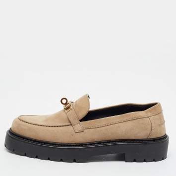 Icone Size 38 Beige Suede Loaf
