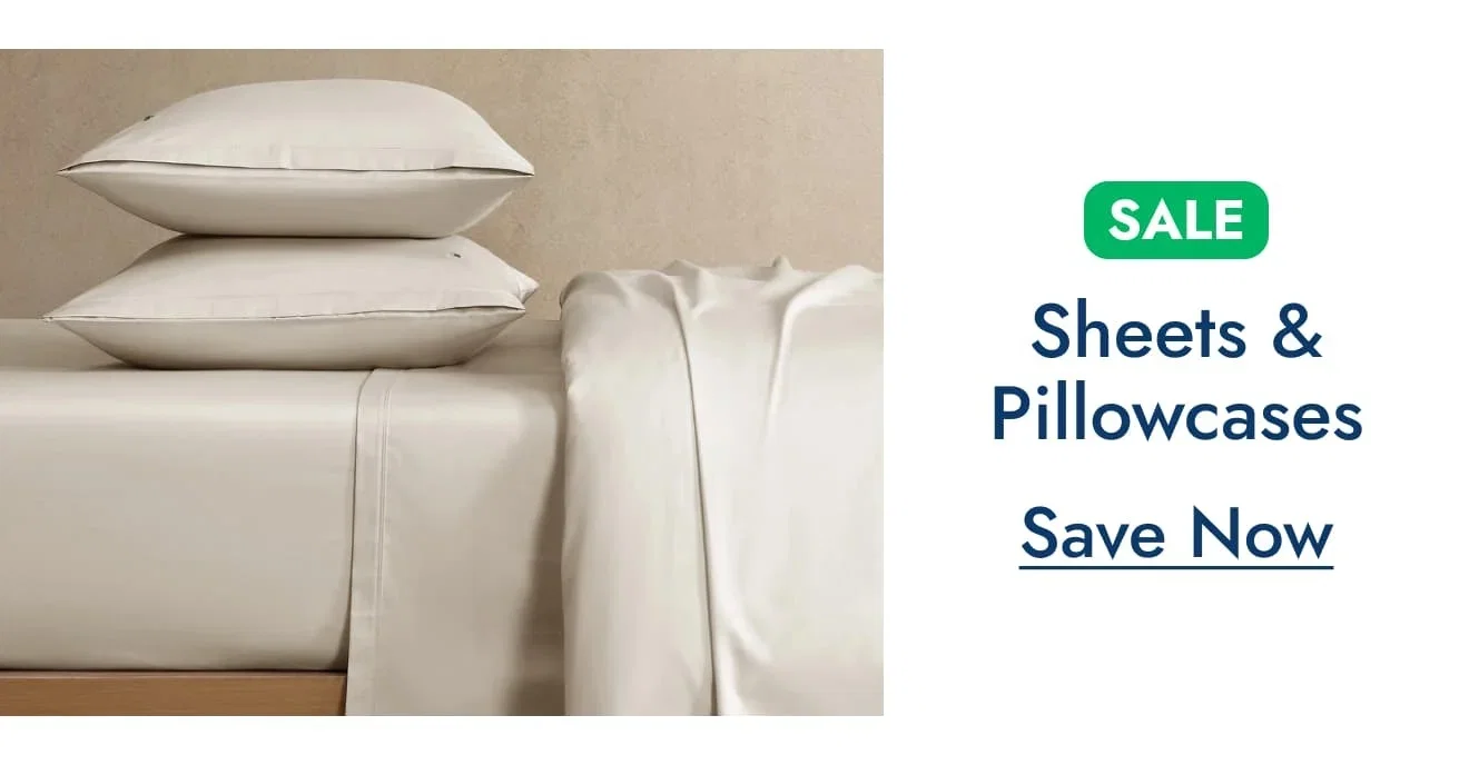 Save on Sheets and Pillowcases