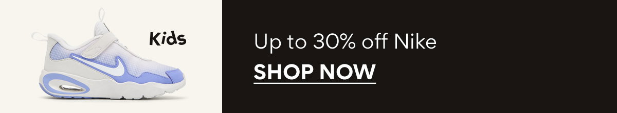 Up to 30% off Nike | SHOP NOW