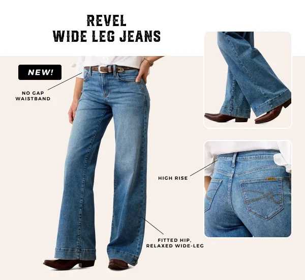 REVEL WIDE LEG JEANS