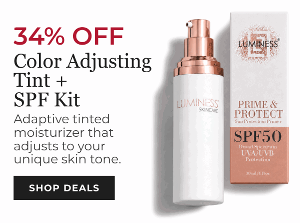COLOR ADJUSTING TINTED MOISTURIZER SPF KIT