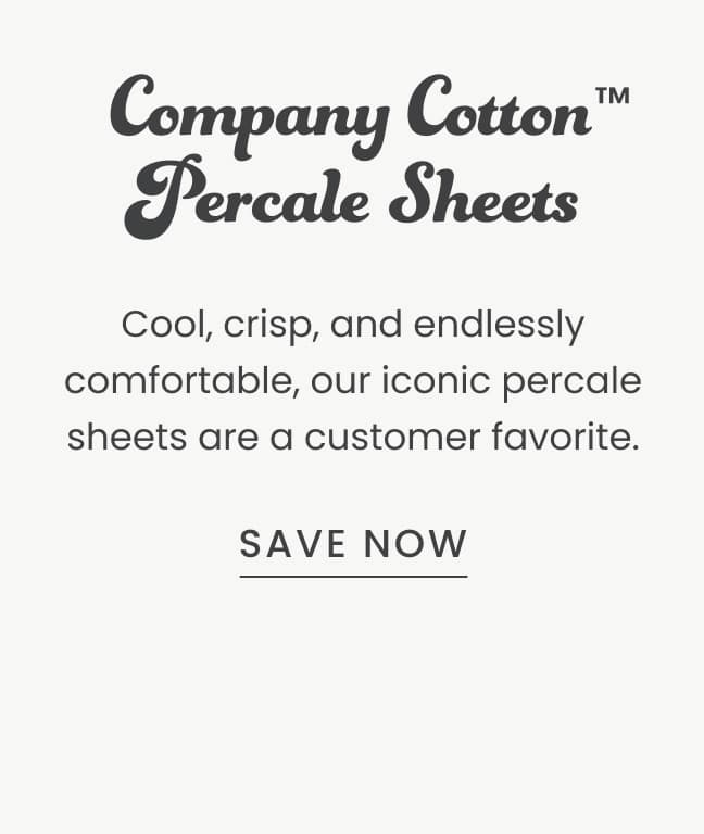  Company Cotton Percale Solid