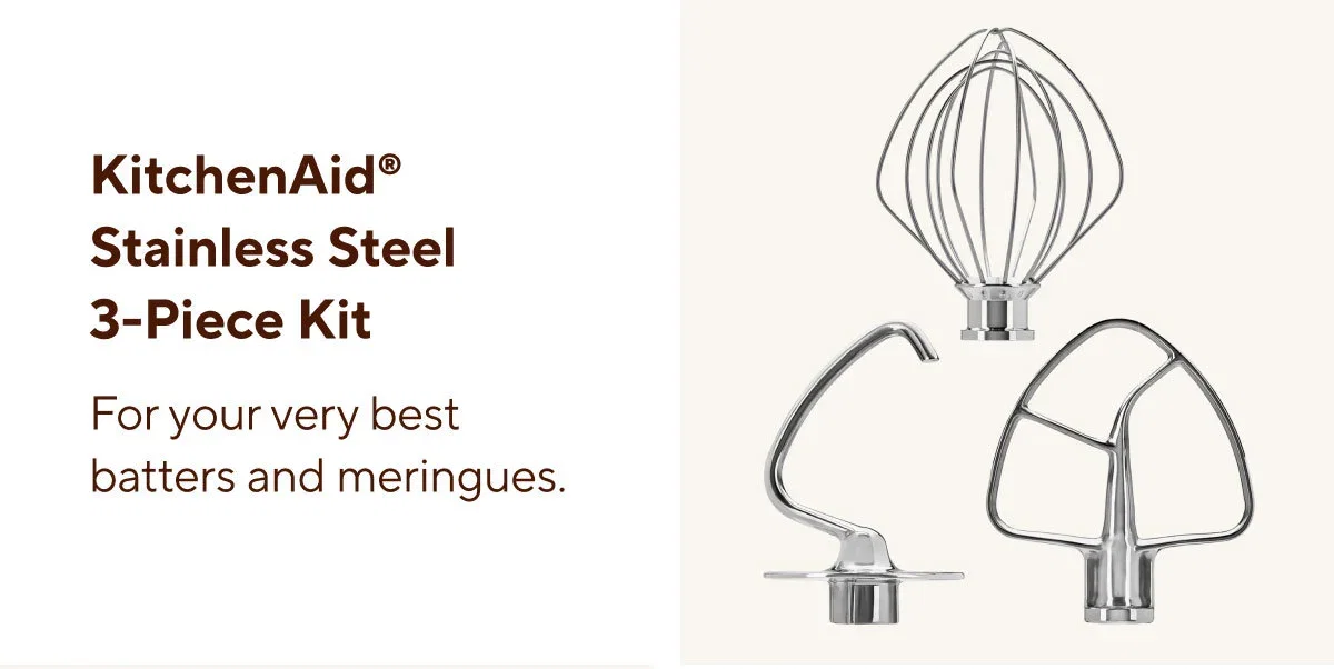 KitchenAid® Stainless Steel 3-Piece Kit