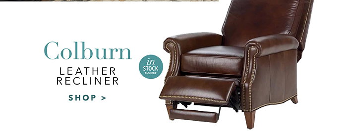 Colburn Leather Recliner | Shop >