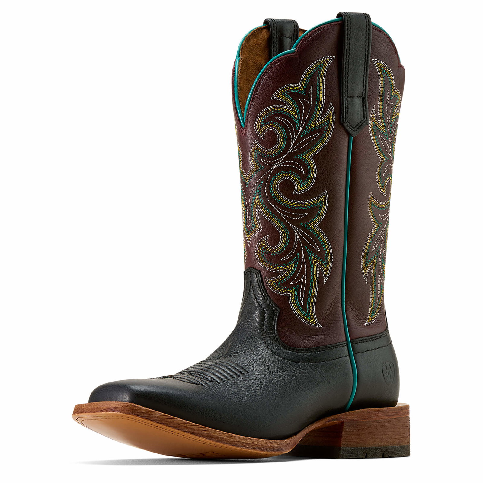 County Lane Wide Square Toe Western Boot