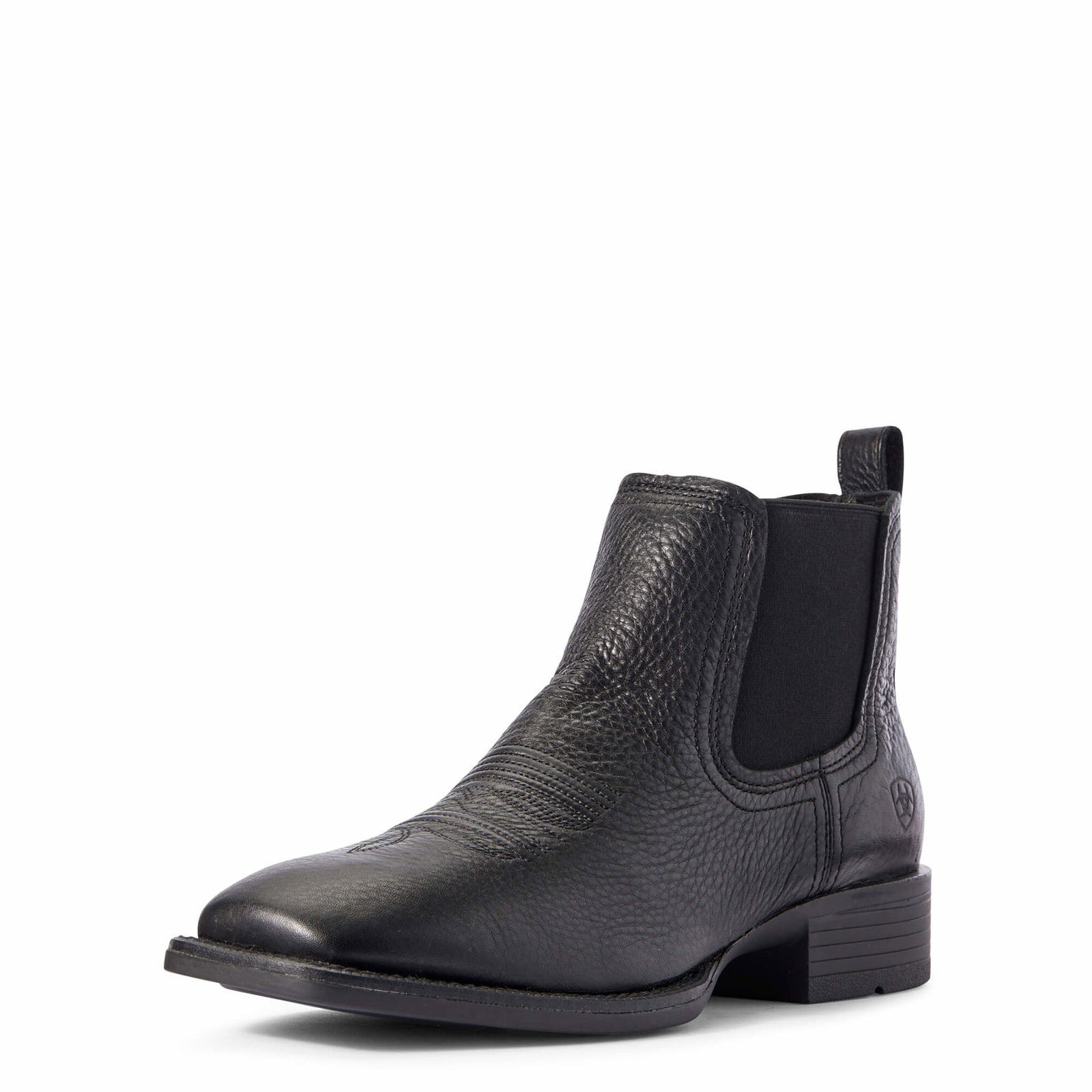 Booker Chelsea Wide Square Toe Western Boot