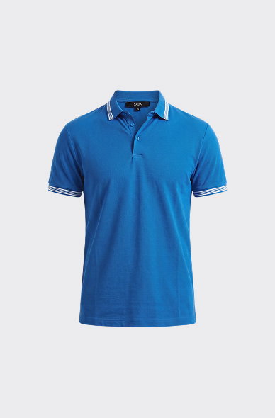 Andy Tipped Cotton Polo