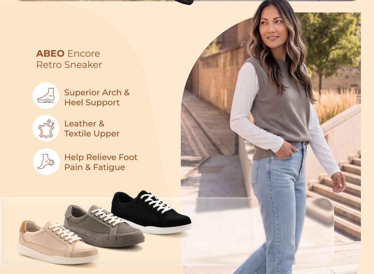ABEO Encore Retro Sneaker