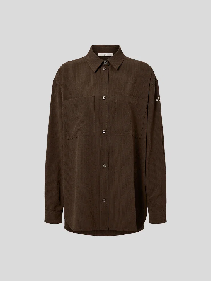 Dreamscape Button Down Long Sleeve