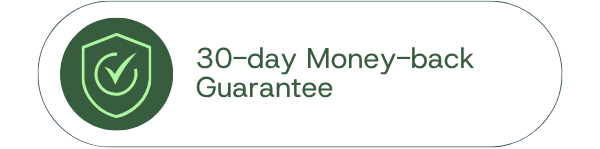 30 day money back guarantee