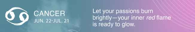 Let your passions burn brightly—your inner red flame is ready to glow.