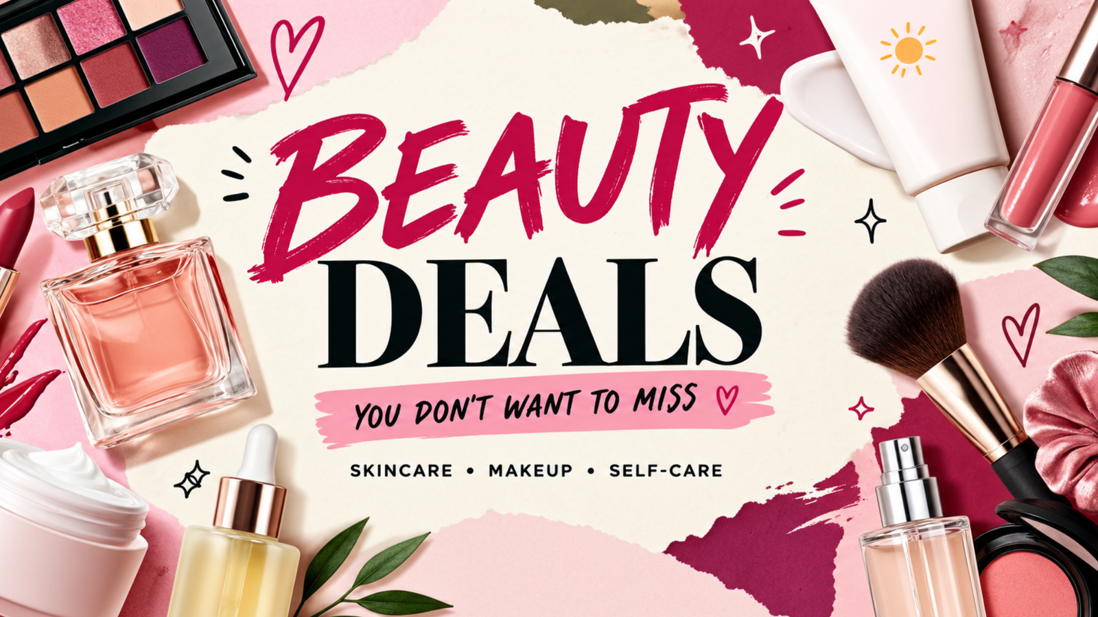 💄 Beauty Deals: Save on Skincare, Makeup & Self-Care Essentials