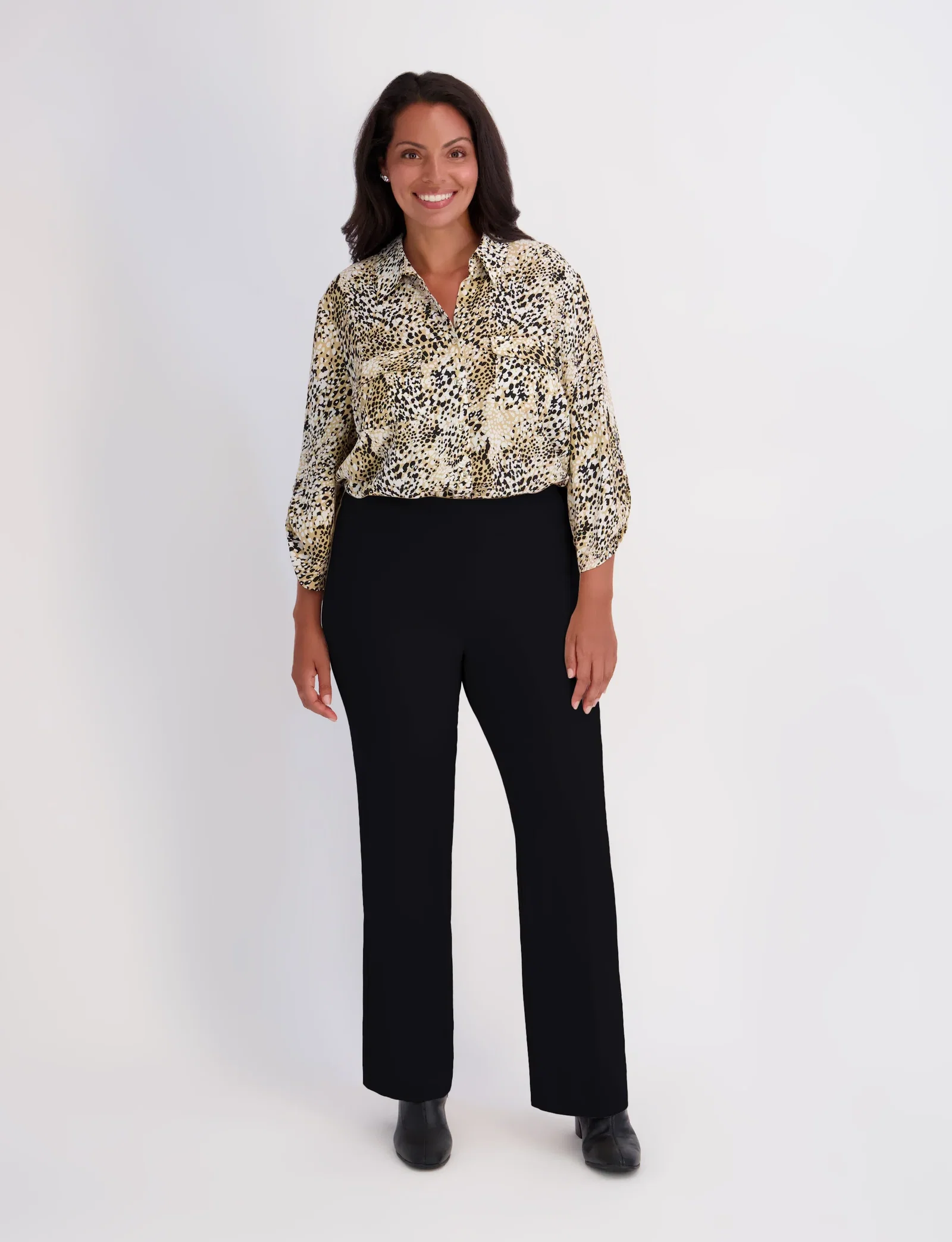 Image of Roz & Ali™ Secret Agent Tummy Control Classic Pants - Plus