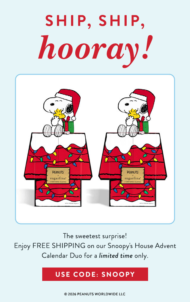 Free Shipping on Snoopy Advent Duo