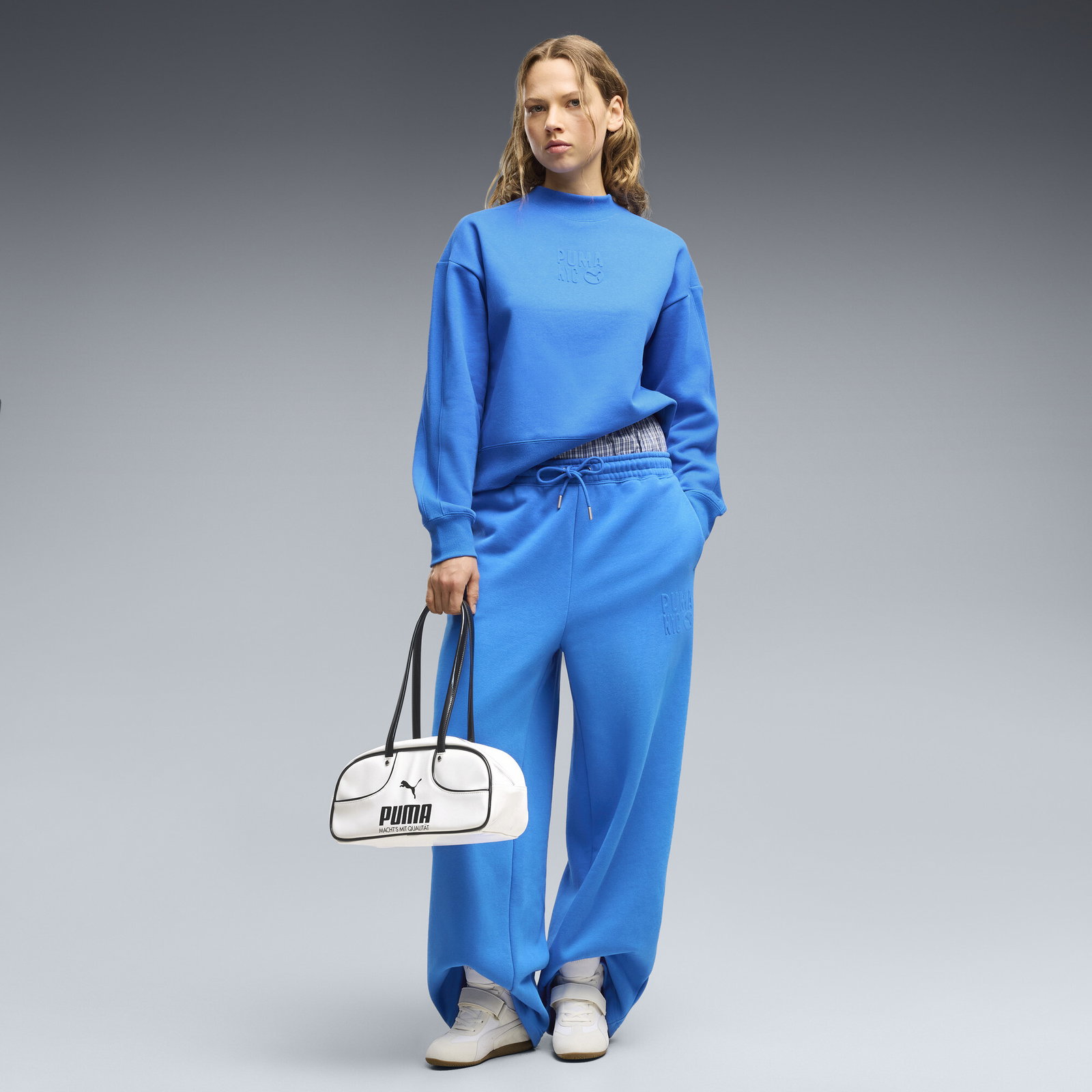 PUMA NYC Women's Embossed Sweatpants