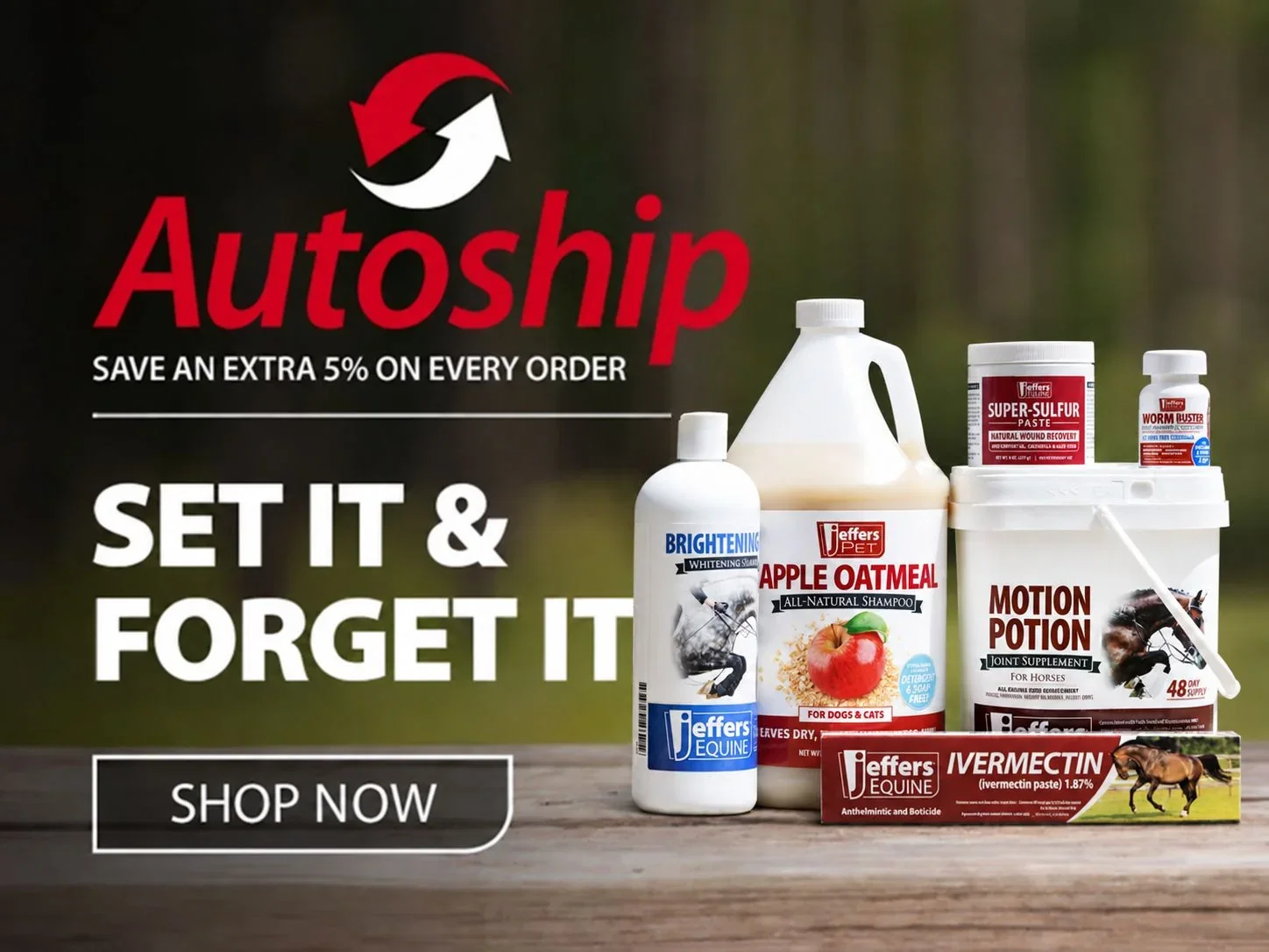 Shop Jeffers Sales Page