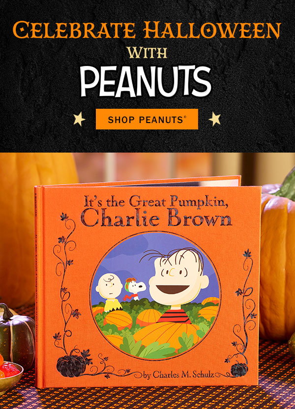 Celebrate Halloween With Peanuts. Shop Peanuts. Peanuts It's the Great Pumpkin Charlie Brown Book, Hardcover