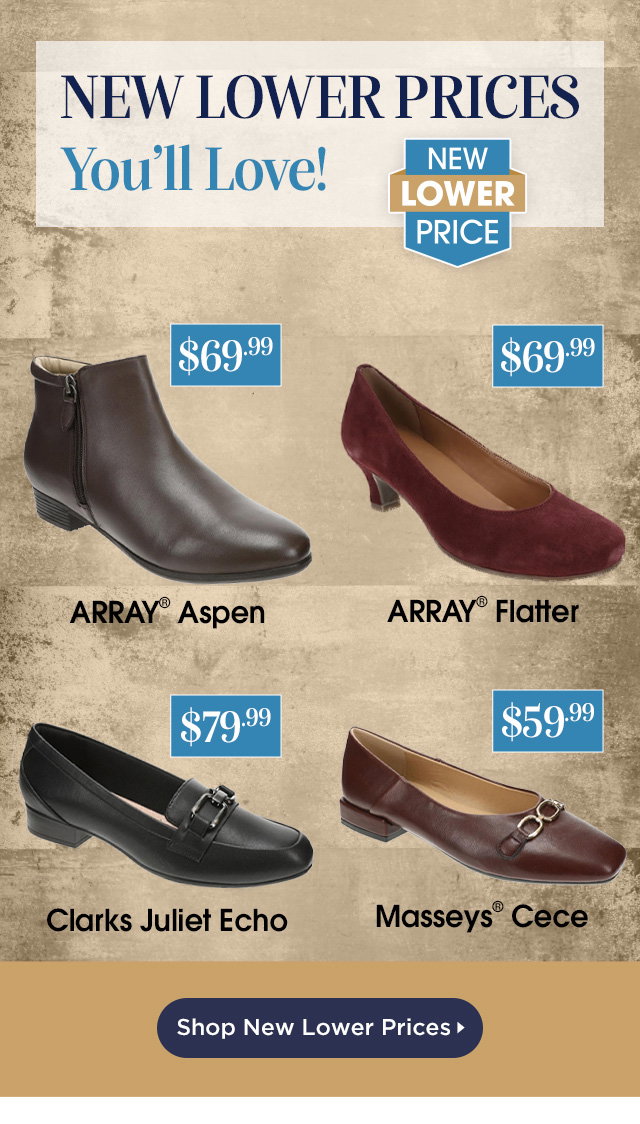 Shop Our New Lower Prices