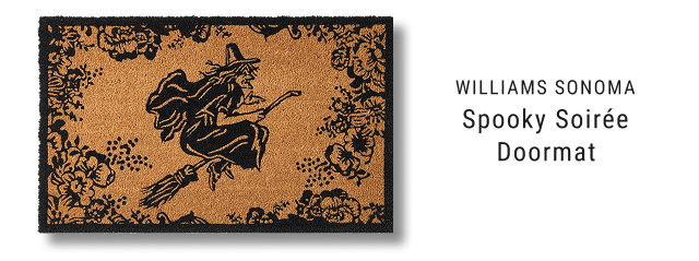 Williams Sonoma Spooky Soirée Doormat