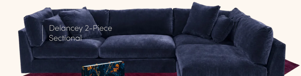 Cobble Hill Delancey 2-Piece Sectional