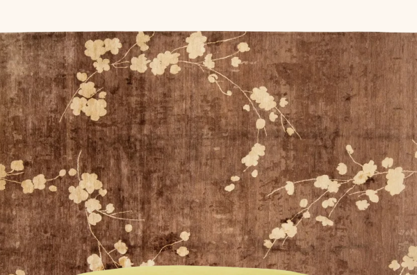 Aurora Contemporary Tibetan Silk Rug