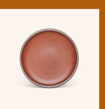 Side Plate in Amaro