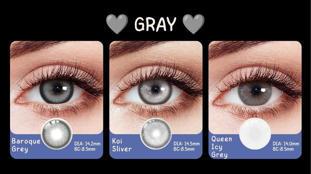 Gray Contacts