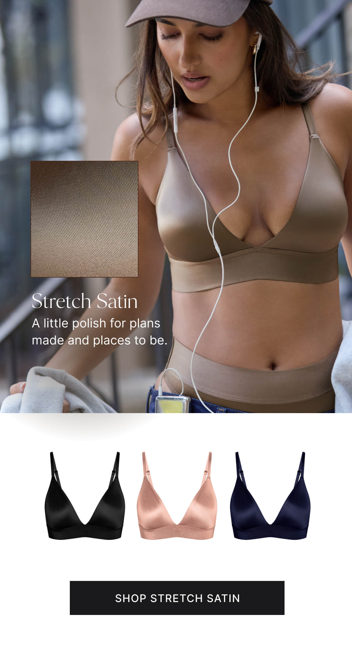 Shop Stretch Satin