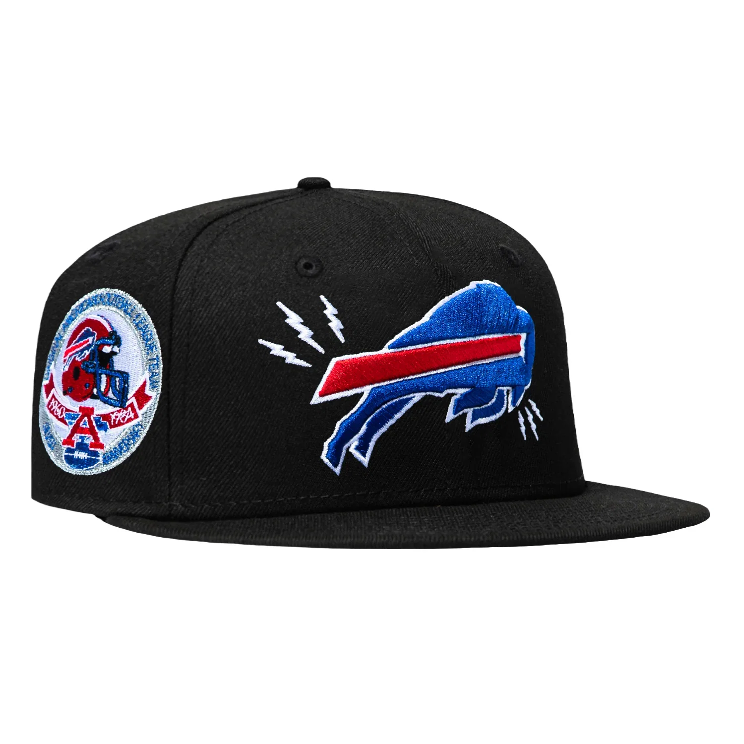 Image of BLK DOME 5950 BILLS AFC SILVER BOLT BLK