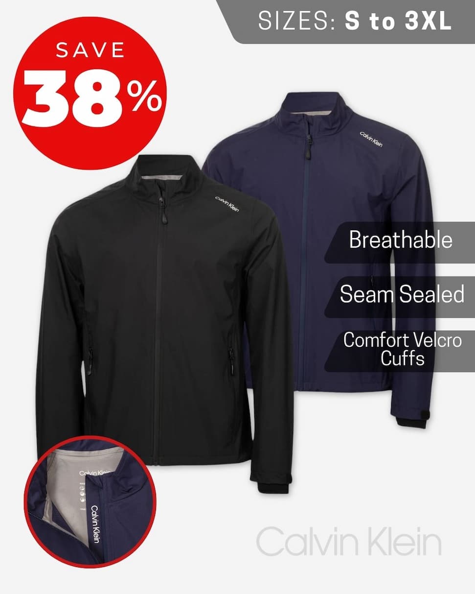Calvin Klein Mens 2026 Highland Waterproof Breathable Jacket