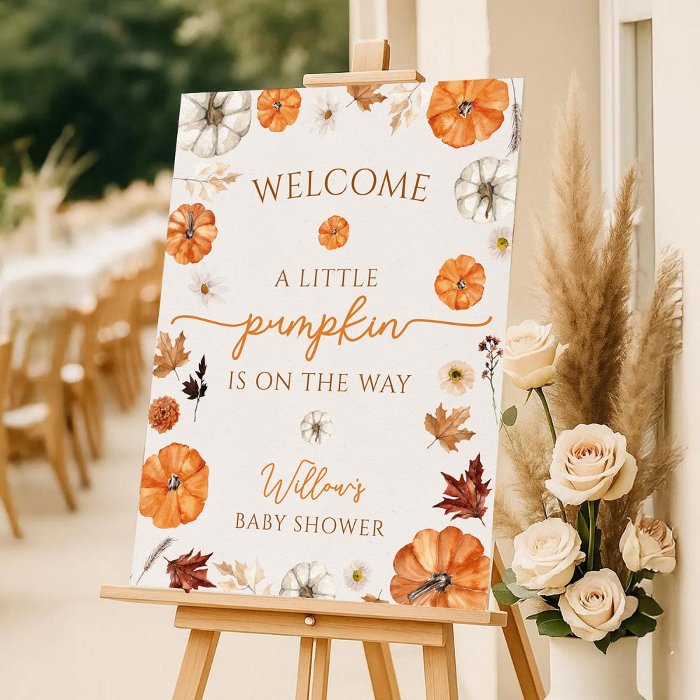 A party sign