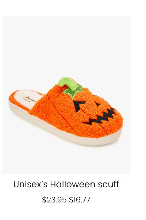 UNISEX HALLOWEEN SCUFF
