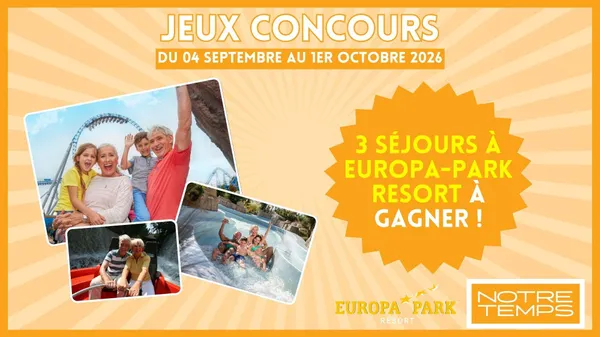 Grand jeu concours Notre Temps Jeux n°491 (octobre)