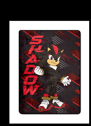 Shadow Fleece Blanket - Sonic the Hedgehog