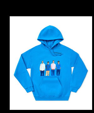 Blue Album Hoodie - Weezer