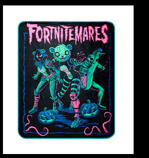 Fortnitemares Throw Blanket - Fortnite