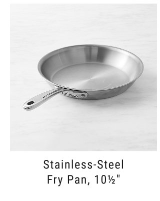 Stainless-Steel Fry Pan, 10½"
