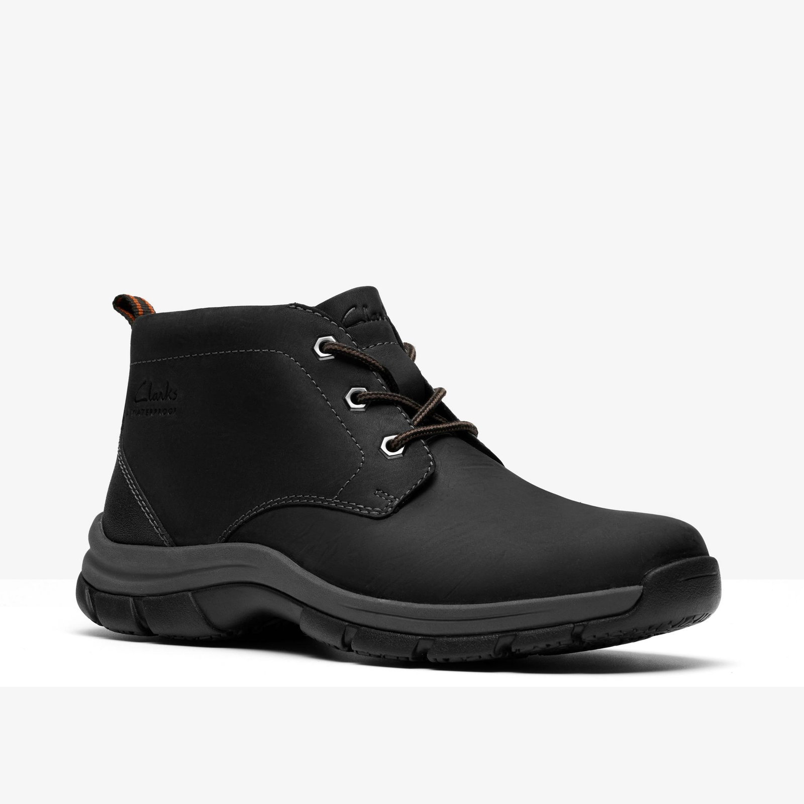 Shop Walpath Chukka Waterproof Black Leather