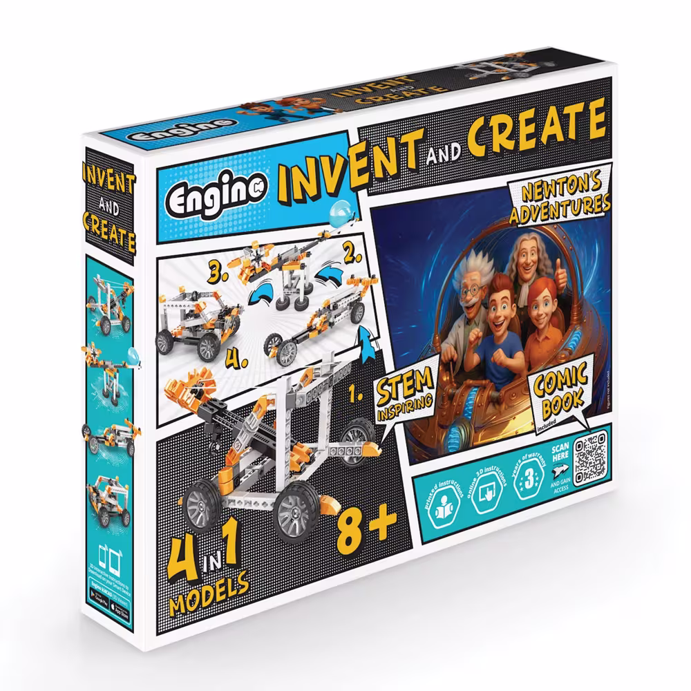 Engino Play & Invent: Newton's Adventure Building Set