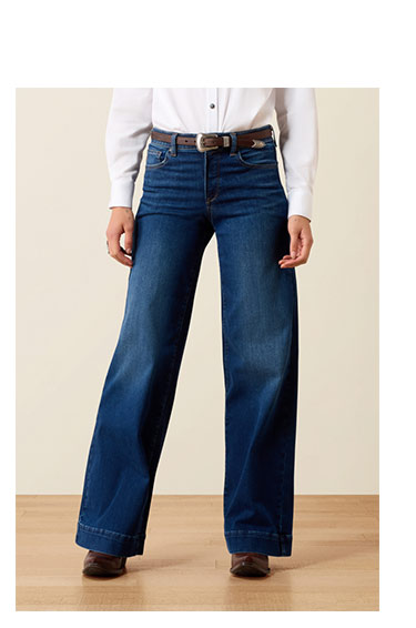 High Rise Revel Vilma Ultrastretch Wide Leg Jeans