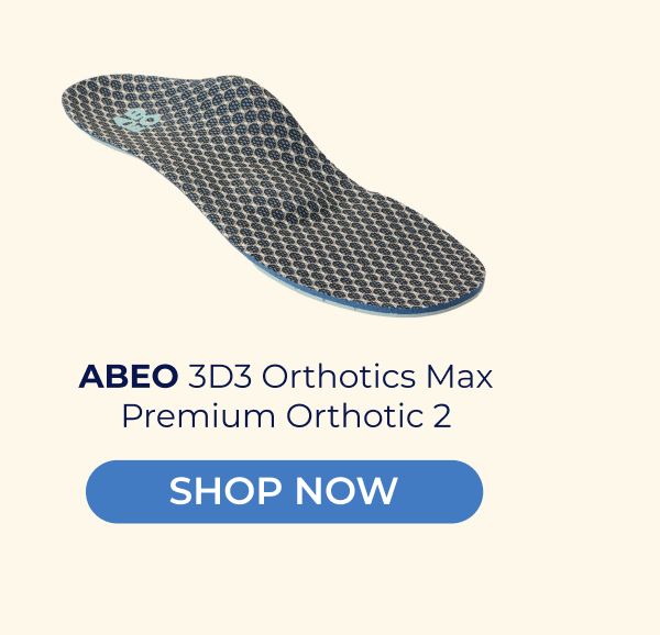 ABEO 3D3 Orthotics Max Premium Orthotic 2