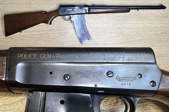 1939 Remington Model 81 Special Police in .35 Remington