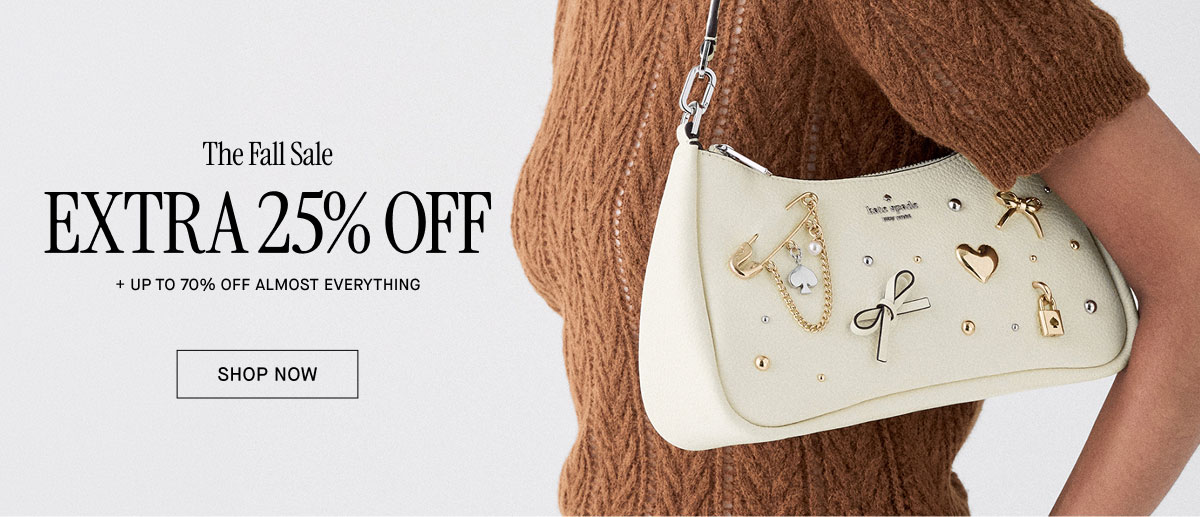 The Fall Sale Extra 25% Off